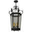 Lustre géométrique à 6 lumières Regency