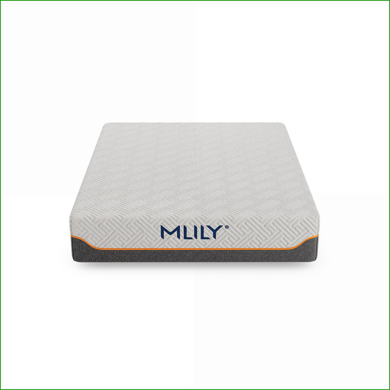 Matelas | Matelas hybride moyen 11,5 po MLILY Fusion Supreme - très grand | Mousse et ressort | Blanc