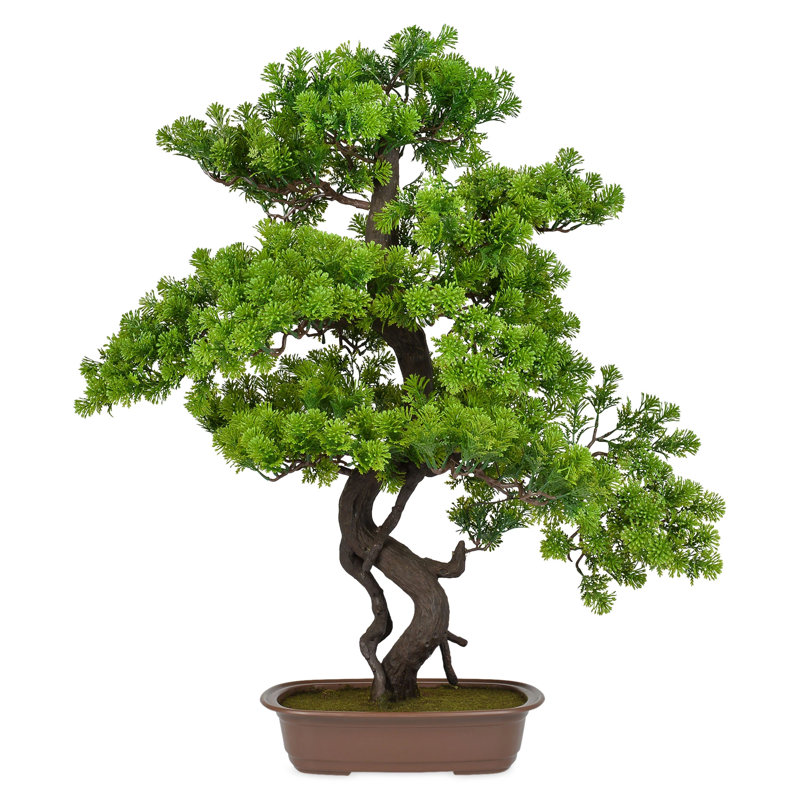 85cm Faux Bonsai Plant in Basket