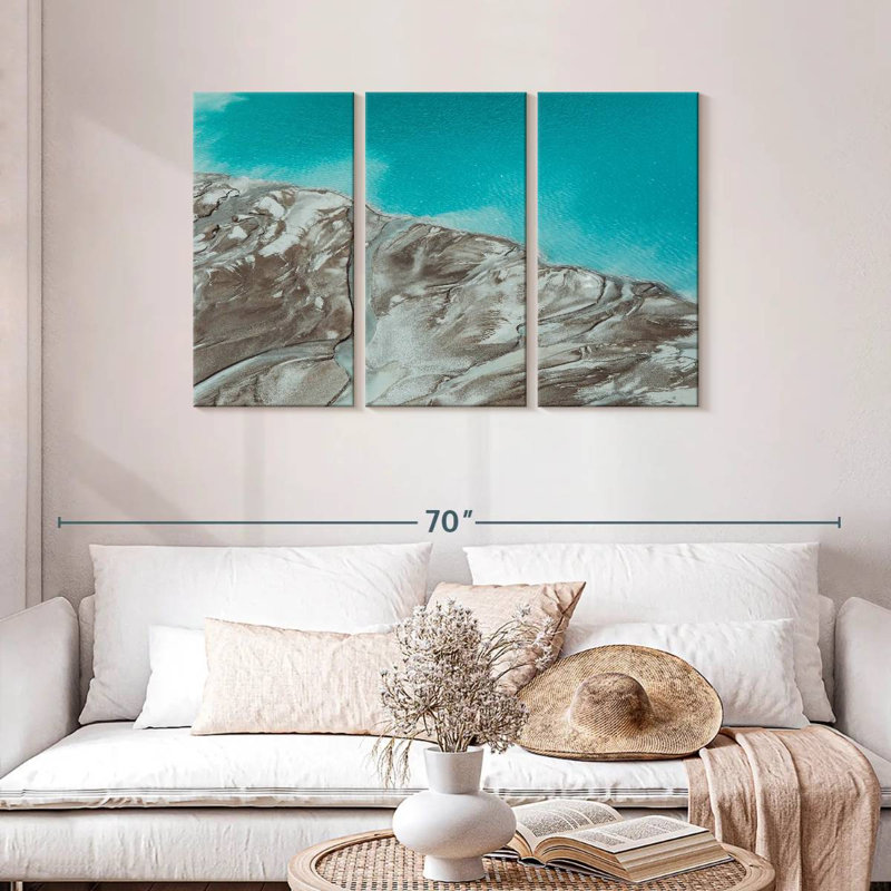 Gillard River Delta, 28" H x 45" W