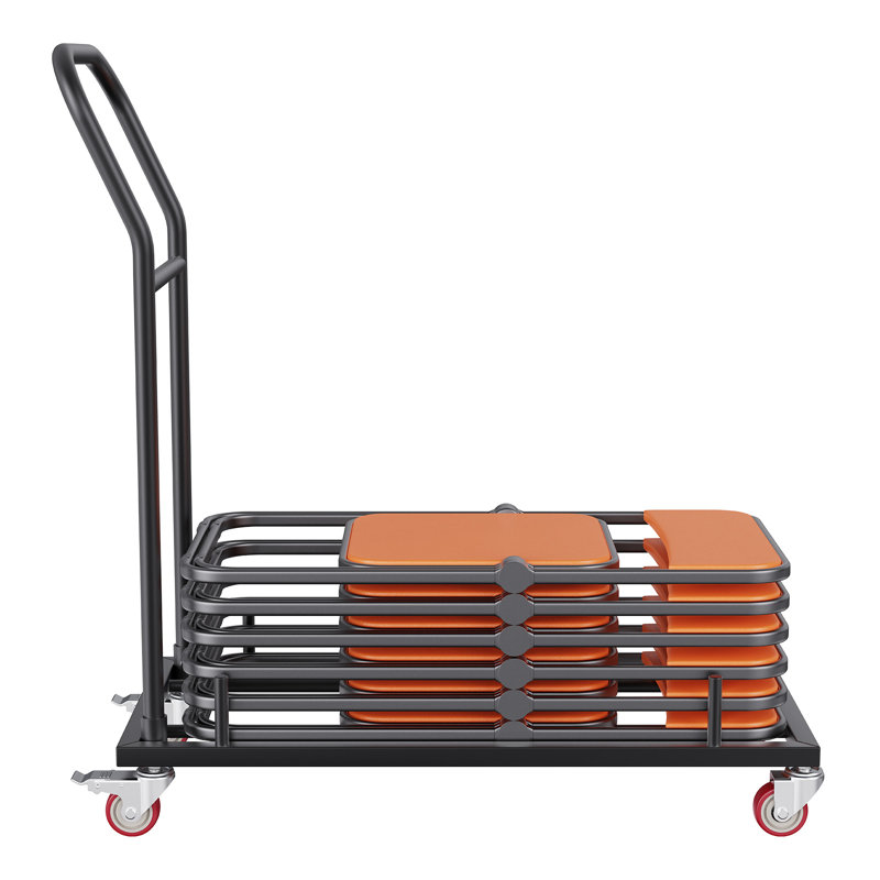 110 lb Chariot à roulettes pliable Capacité, H 42,9 po x l 20,09 po x P 39,37 po