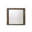 Walnut Finish Mirror