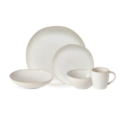 Brisa 5 Piece Handmade Stoneware Dinnerware Set
