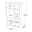 Armoire 3 portes Haerr