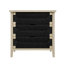 Buffet 3 tiroirs avec tablettes réglables, armoire de rangement