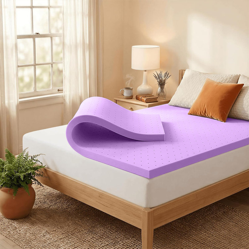 Surmatelas en mousse viscoélastique gélifiée 2 ", Grand
