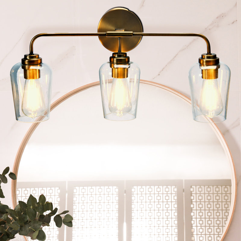 Sandy 3 - Light Vanity Light, Brushed Bronze