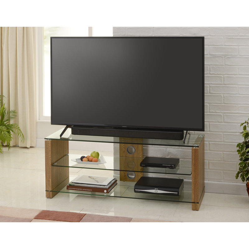 Irinna TV Stand, Oak, 47" H x 120" W x 40" D
