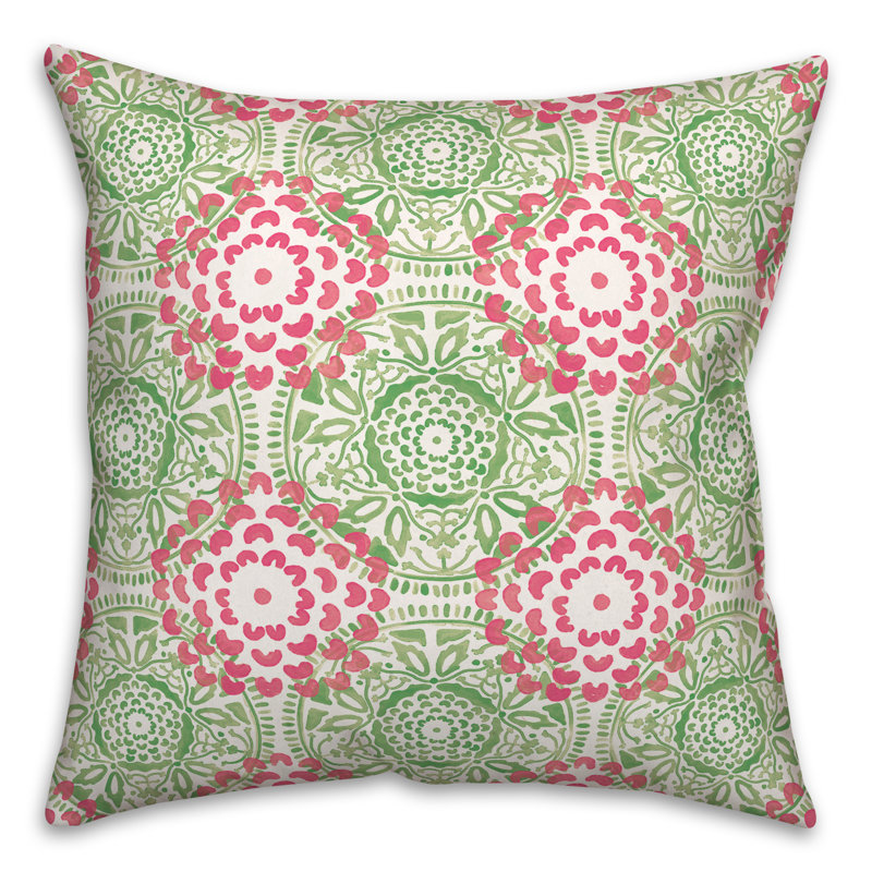 Housse et insert de coussin extérieur d'extérieur, Vert