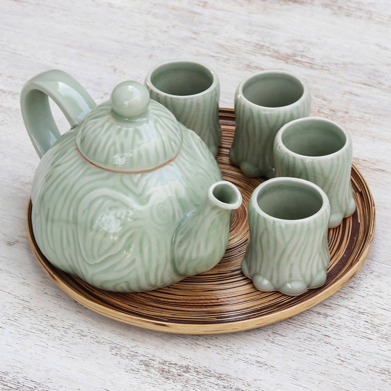 Dakota Fields Kersten 20oz. No Pattern Teapot