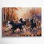 Chiens belges, art mural sur toile brun Tervuren-1516430887