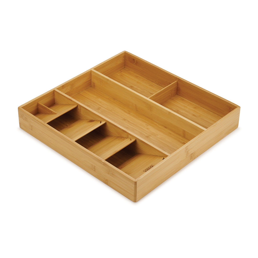 Joseph Joseph Drawerstore Bamboo Organizer Für Besteck, Küchenhelfer Und Kochzubehör