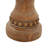 11.85'' H Wood Tabletop Candlestick-1749931944
