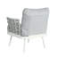 Ensemble de 2 fauteuils club en acier-1922259044