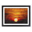 Orange Sunset - Picture Frame Painting Print-56633061-56633062