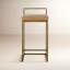 Tabouret de comptoir 26 po Rumiya-66799046-66799047