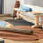 TOWN & COUNTRY BASICS Pax Herringbone Textured Solid Machine Washable Area Rug Black-101377611