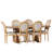 Holli 6 - Person Extendable Dining Set-2017622752