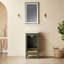 Meuble-lavabo simple autoportant de 18 po avec plateau en céramique entièrement assemblé-131580692-131580693