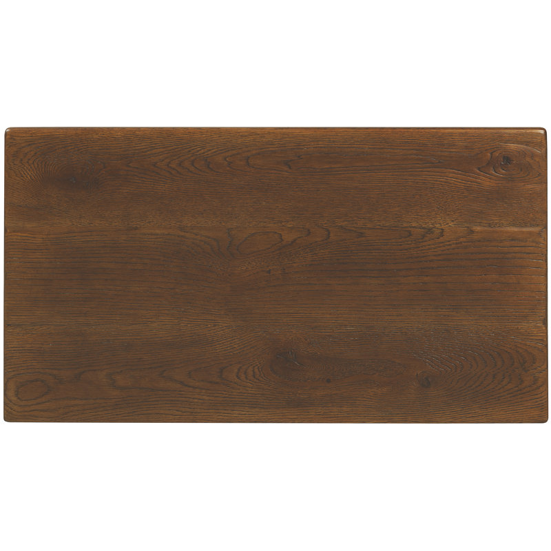 Driftwood Three-Drawer Nightstand, Brown