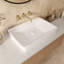 Lavabo de salle de bain rectangulaire en céramique avec trop-plein 23,37 po Ruvati
