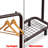 Simple Houseware Clothing Rack With Industrial Pipe And Bottom S...