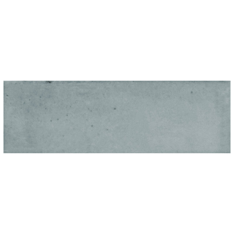 Coco 2" x 6" Porcelain Brick Look Subway Wall & Floor Tile, Blue Grass