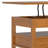 Warm Shaker 48"W Solid Wood Transitional Lift Top Coffee Table with Hidden Storage, 2 Drawers and Open Shelf