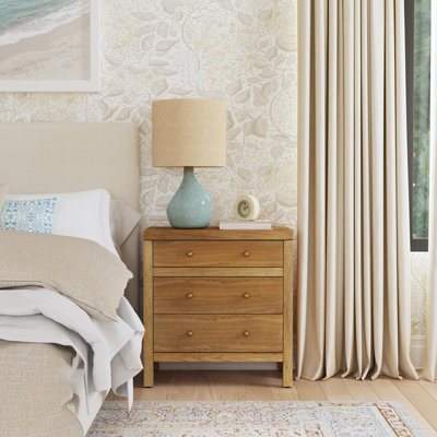 Celine 25" 3-Drawer Nightstand
