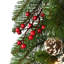 The Holiday Aisle® 9 ft. Bristle Berry Pine Garland with Battery Operated LED Lights