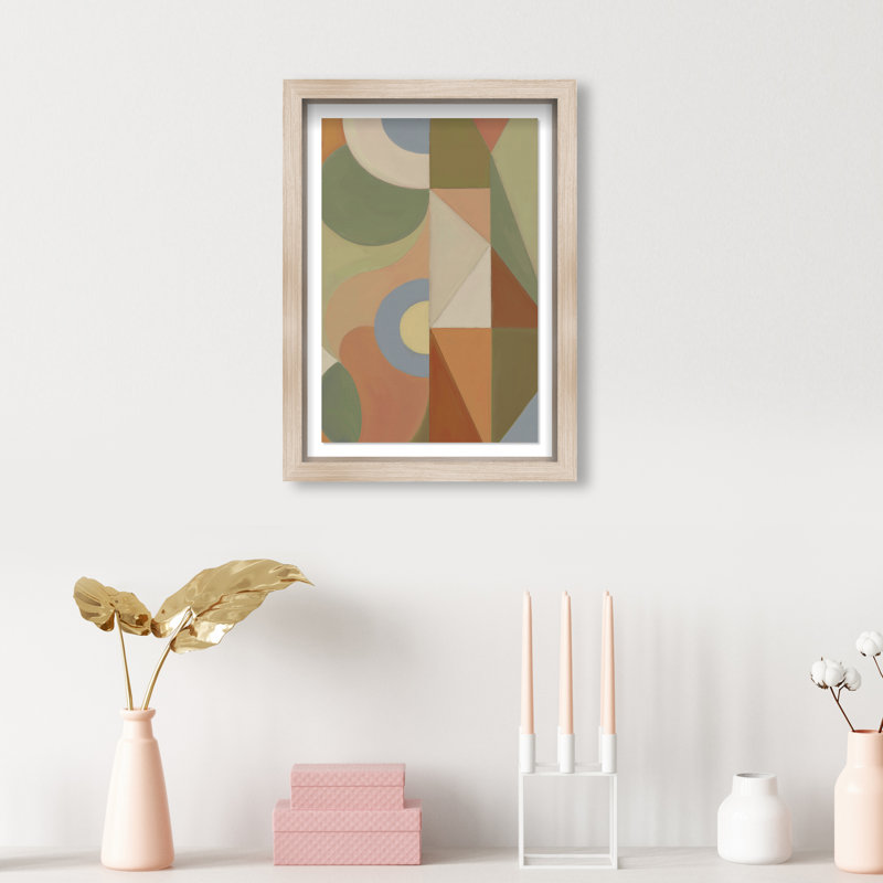 Adore You Print by Oliver Gal, 55.5"H x 37.5"W, Natural Oak Shadowbox