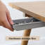 Ensemble de table de salle à manger 6 personnes Atkins avec table extensible et 6 chaises rembourrées en tissu