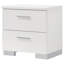 Table de chevet 2 tiroirs Dulcey