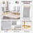 Dumercie 4 - Person Four Leg Dining Set-1382014094-1381327486-1381327475