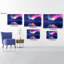 Grande aurore boréale, impression sur toile, paysage, impressions sur toile, aurores boréales, peinture sur toile, paysage abstrait, affiche pour salon, décoration murale prête à être accrochée, toile encadrée, 24 po x 36 po-757596261