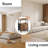 Charging Bedside Table With Drawers-2013204994
