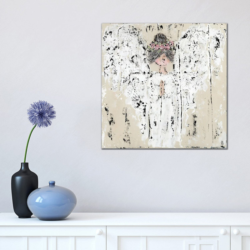 Praying for Hope 1 Piece Wrapped Canvas Painting, 66.04 cm H x 66.04 cm W x 3.175 cm D