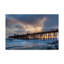 «Sunset Through Oceanside Pier» par Chris Moyer - reproduction de photo sur toile-32718611