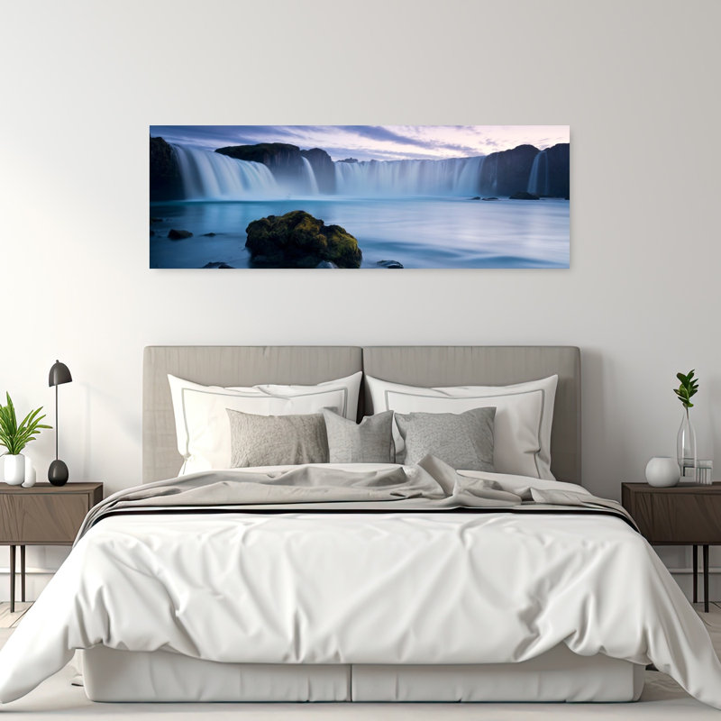 Art mural Godafoss II, H 60 po x l 20 po