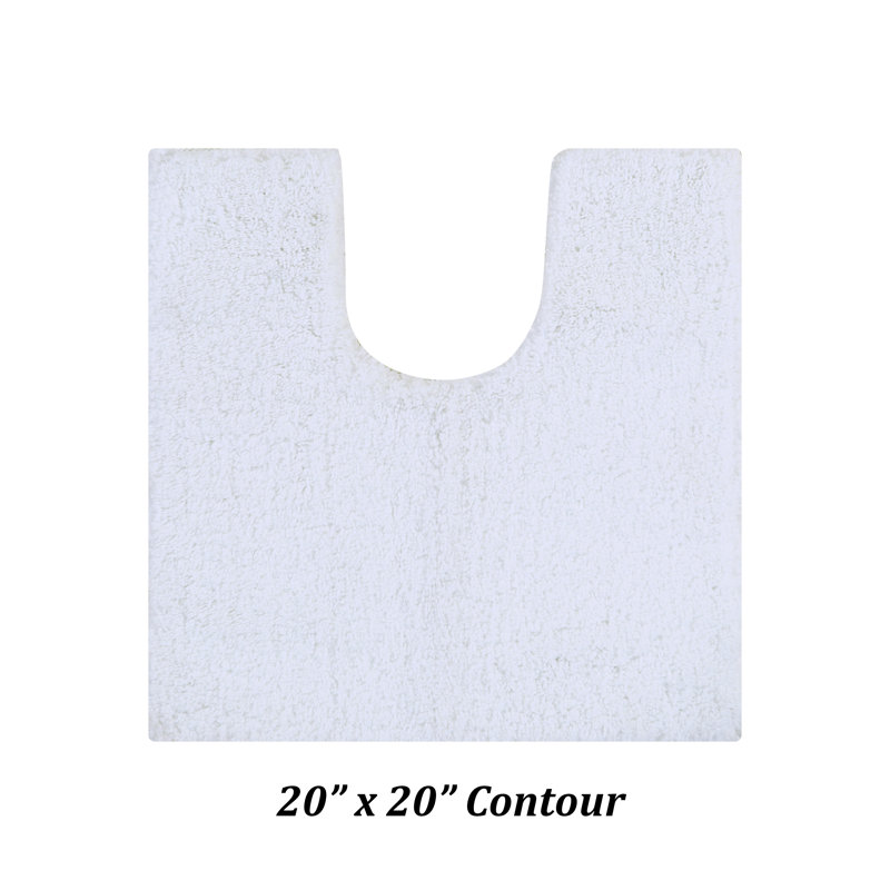 Tapis pour salle de bain Berrywood, Blanc