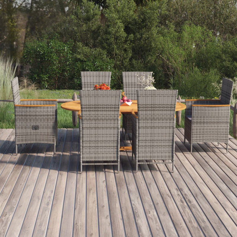 Ensemble repas 6 personnes Toru, gris, gris