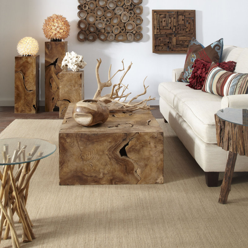 Slice Solid Wood Coffee Table
