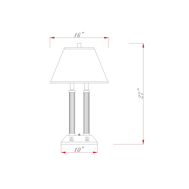 Wellesley Metal Table Lamp