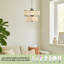 Innoteck 17 cm H Drum Pendant Shade ( Screw On ) in Clear