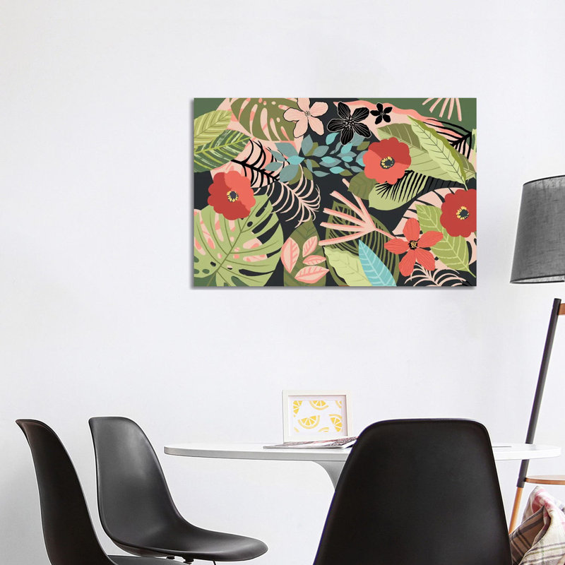 Tropical Silhouette by Nancy Mckenzie - Wrapped Canvas Print, 101.6 cm H x 66.04 cm W x 1.91 cm D