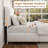 Haden Lambswool Boucle Upholstered Platform Bed Frame with Headboard-106802334-107248017