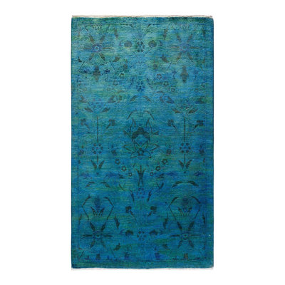Fine Vibrance One-of-a-Kind 3' 0" X 5' 5" Hand Knotted Area Rug