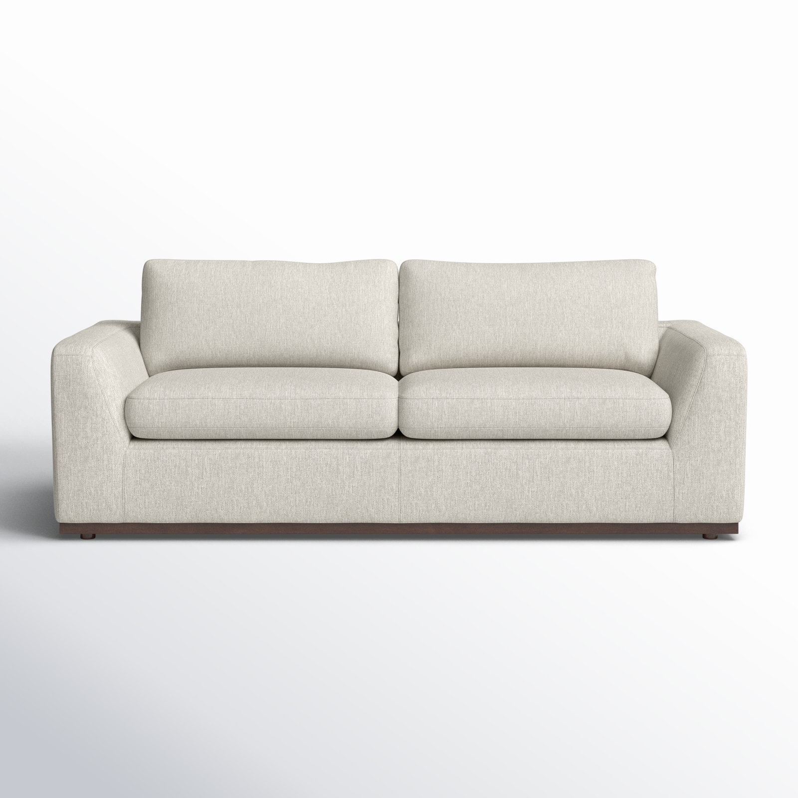Berger 88.5'' Upholstered Sleeper Sofa, Aldred Silver
