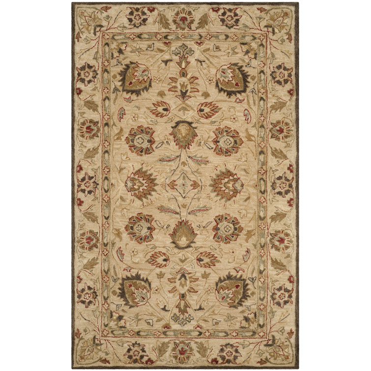 Antiquity Hand-Tufted Beige Area Rug