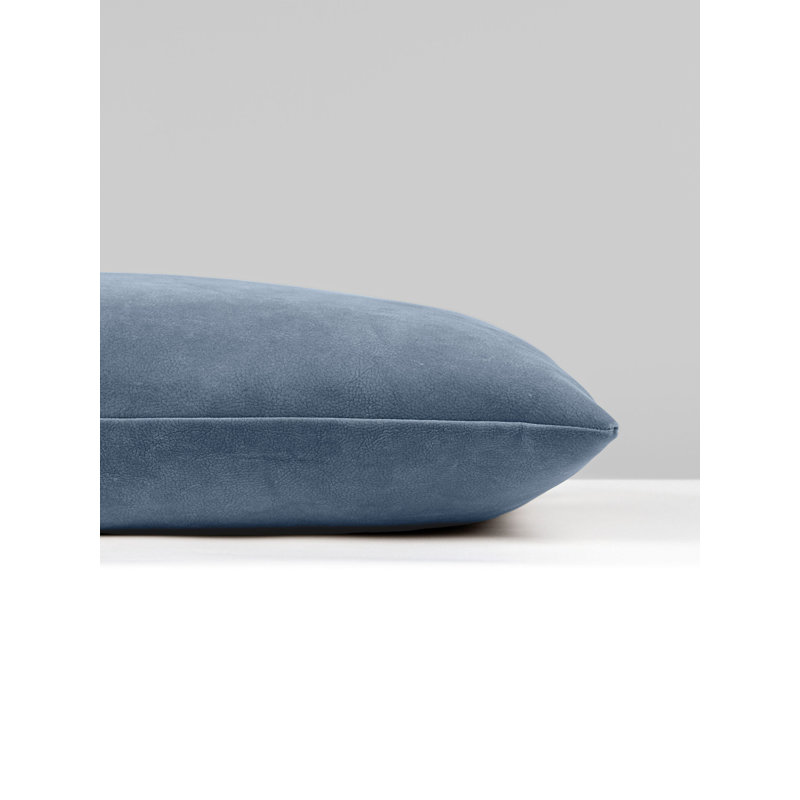 GEORGIA SUEDE PILLOW, Cadet